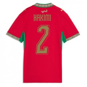 Marocko Achraf Hakimi #2 Hemmakläder Dam VM 2026 Kortärmad